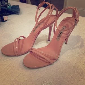 Zara Pink Heels Size 8